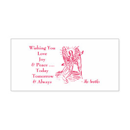 Peace Liebe Joy wünscht Permastempel