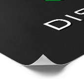 Peace Liebe Justice GINSBURG Poster (Ecke)