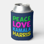Peace Liebe Kamala Harris Dosenkühler (Kanne Vorderseite)
