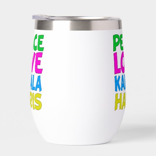 Peace Liebe Kamala Harris Niedliche Wahl (Rechts)