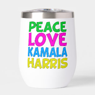 Peace Liebe Kamala Harris Niedliche Wahl