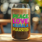 Peace Liebe Kamala Harris Niedliche Wahl Dosenglas