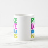 Peace Liebe Kamala Harris Niedliche Wahl Kaffeetasse (Mittel)