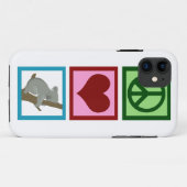 Peace Liebe Koala Bear Case-Mate iPhone Hülle (Rückseite (Horizontal))