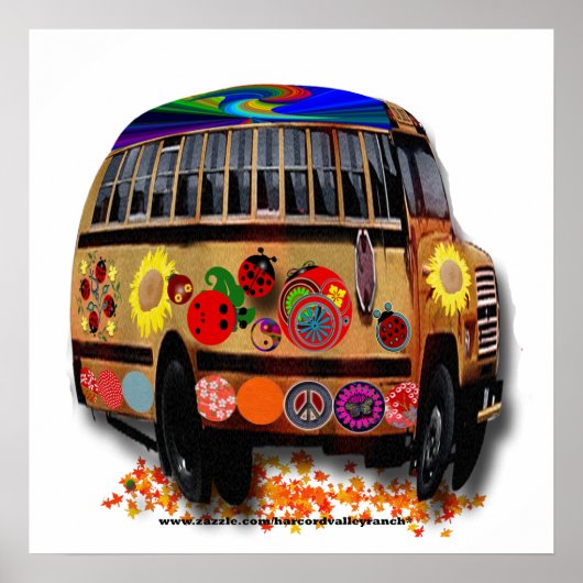 Peace Liebe Ladybugs Poster (Vorne)