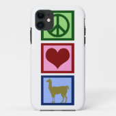 Peace Liebe Llamas Case-Mate iPhone Hülle (Rückseite)