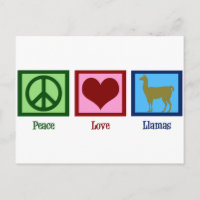 Peace Liebe Llamas