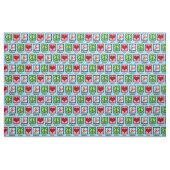 Peace Liebe Lobster Stoff (Fat Quarter (45,7 x 55,9 cm))