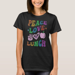 PEACE LIEBE LUNCH LADY Retro Cafeteria Locarno T-Shirt