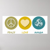 Peace Liebe Manga Poster (Vorne)