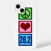 Peace Liebe Marathon Case-Mate iPhone Hülle (Rückseite)