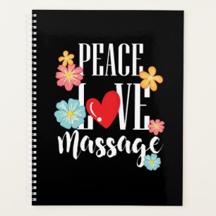 Peace Liebe Massage Planer