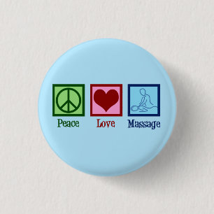 Peace Liebe Massage Therapie Button
