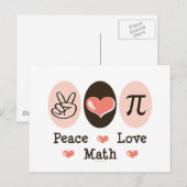 Peace Liebe Match Postcard Postkarte (Vorne/Hinten)