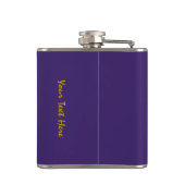 Peace Liebe Music Custom Flask Flachmann (Rückseite)