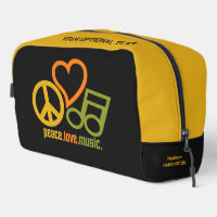Peace Liebe Music individuelle Name