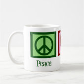 Peace Liebe Music Kaffeetasse (Links)