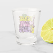 Peace Liebe Music Schnapsglas (Rückseite)