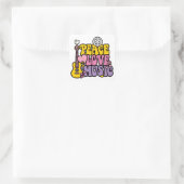 Peace Liebe Music Sticker (Tasche)