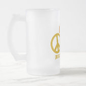 Peace Liebe Music Tasse - wählen Sie Stil & Farbe (Links)