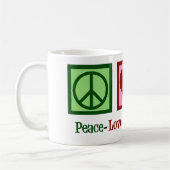 Peace Liebe Music Therapy Niedlich Therapist Kaffeetasse (Links)