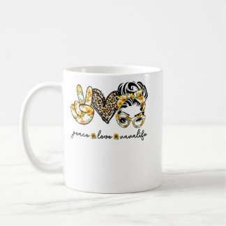 Peace Liebe Nana Life Mother Life Kaffeetasse