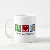 Peace Liebe Neurologie - Neurologe Kaffeetasse (Links)