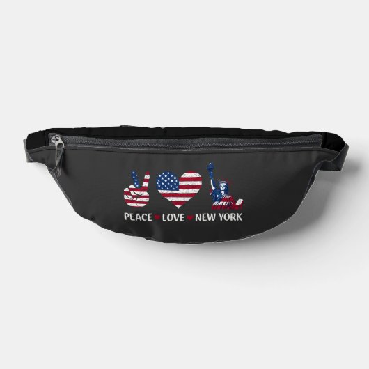 Peace Liebe New York Bauchtasche (Ablage )