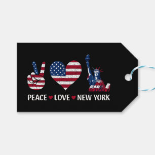 Peace Liebe New York Geschenkanhänger