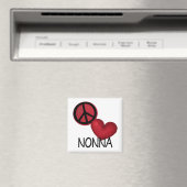 Peace Liebe Nonna Magnet (In Situ (Geschirrspüler))
