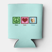 Peace Liebe Nurse Dosenkühler (Vorderseite)