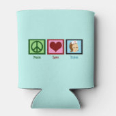 Peace Liebe Nurse Dosenkühler (Rückseite)
