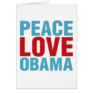 Peace Liebe Obama