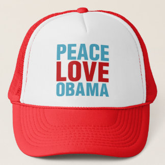 Peace Liebe Obama Truckerkappe