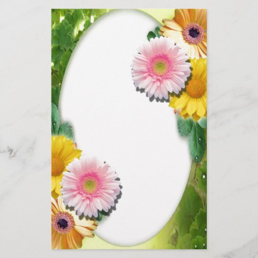 Peace Liebe Office Party dank Pattern farbenfroh Briefpapier (Vorderseite)