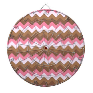 Peace Liebe Office Party dank Pattern farbenfroh Dartscheibe