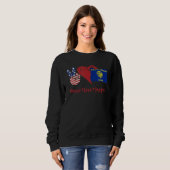 Peace Liebe Oregon Sweatshirt (Vorne ganz)