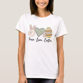 Peace Liebe Osterfest T - Shirt - Spaß und festlic