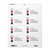 Peace Liebe Paws (Vorne)