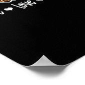 Peace Liebe Pferde Lover Leopard Poster (Ecke)