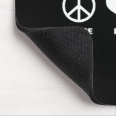 Peace Liebe Pferde Reitsport Reiten Mousepad (Ecke)