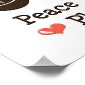 Peace Liebe Pharmacy Poster (Ecke)