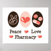 Peace Liebe Pharmacy Poster (Vorne)