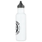 Peace Liebe Pharmacy Technicer Apotheker Edelstahlflasche (Rechts)