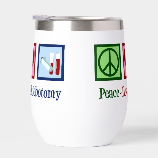 Peace Liebe Phlebotomie Niedlich Phlebotomist (Rechts)