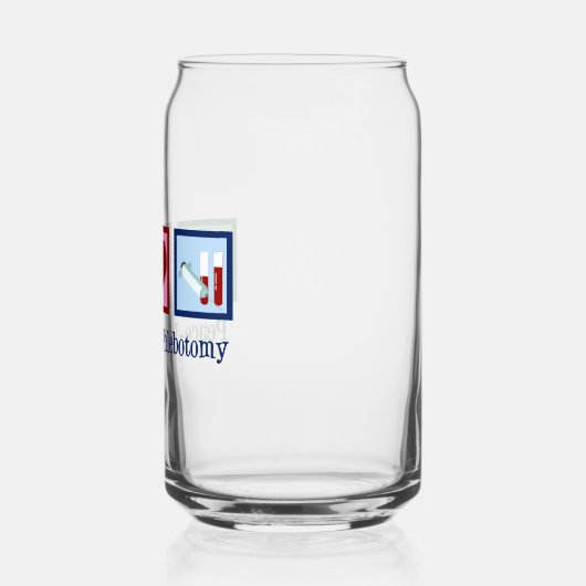 Peace Liebe Phlebotomie Niedlich Phlebotomist Dosenglas (Links)