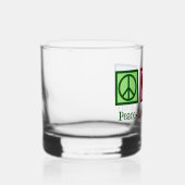 Peace Liebe Phlebotomie Niedlich Phlebotomist Whiskyglas (Rechts)