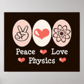 Peace Liebe Physical Poster (Vorne)