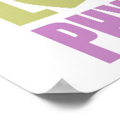 Peace Liebe Physics Poster (Ecke)
