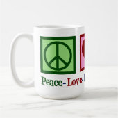 Peace Liebe Physikalische Therapie Niedlich PT Kaffeetasse (Links)